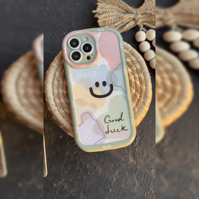 لبخند پاستلی محافظ لنز Pastel Smile Lens Guard 3