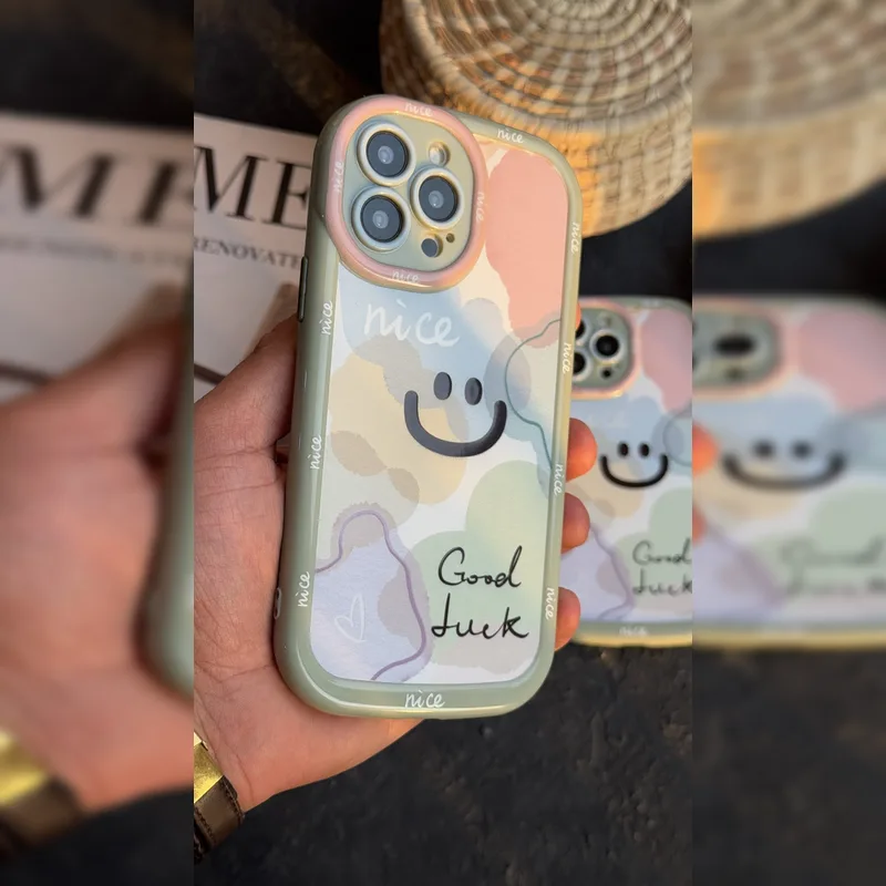 لبخند پاستلی محافظ لنز Pastel Smile Lens Guard 4