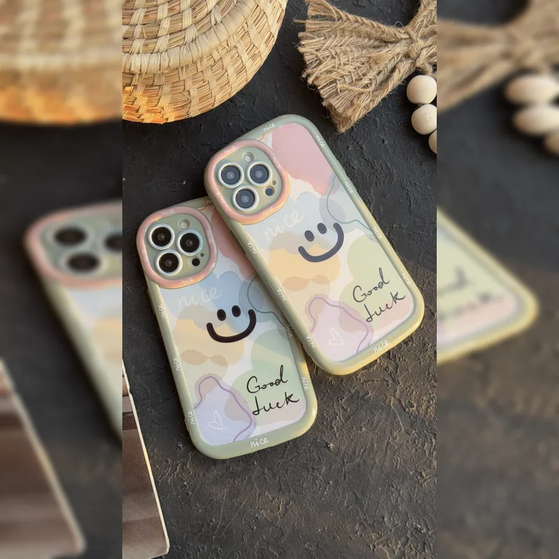 لبخند پاستلی محافظ لنز Pastel Smile Lens Guard 6