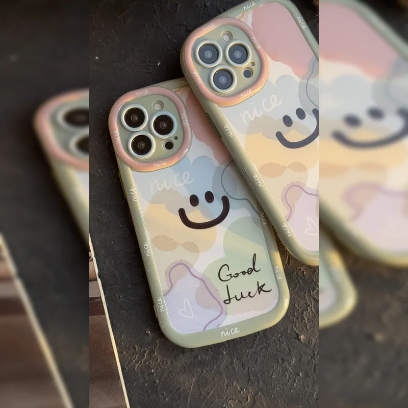 لبخند پاستلی محافظ لنز Pastel Smile Lens Guard 7