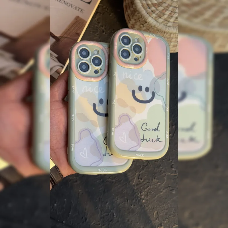 لبخند پاستلی محافظ لنز Pastel Smile Lens Guard 9