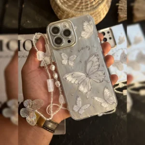 پروانه نقره ای هولوگرافیک Holographic Silver Butterfly 1