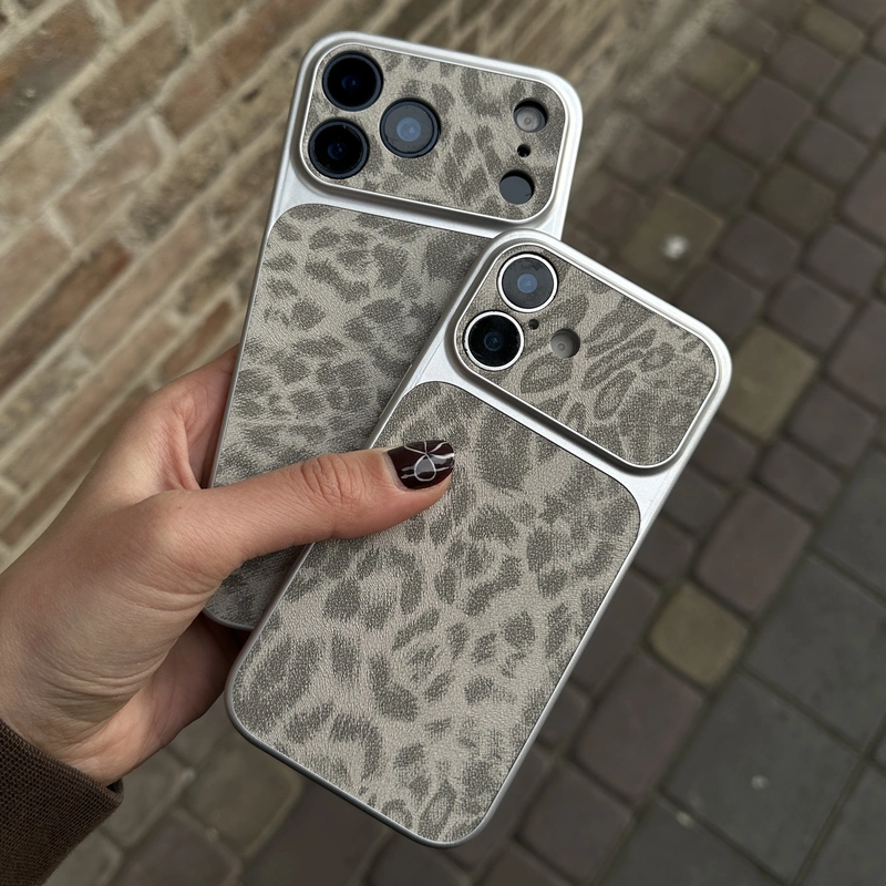 پلنگی طوسی مخملی Gray Leopard Velvet 1