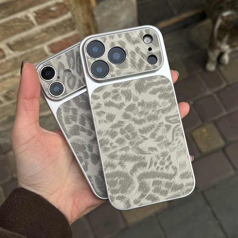 پلنگی طوسی مخملی Gray Leopard Velvet 2