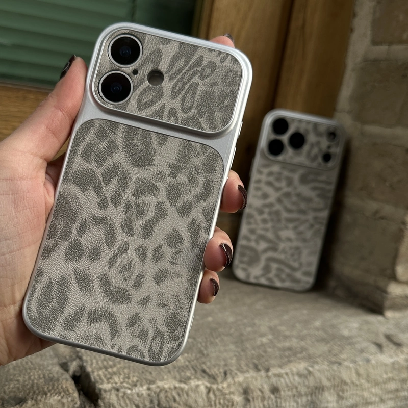 پلنگی طوسی مخملی Gray Leopard Velvet 3