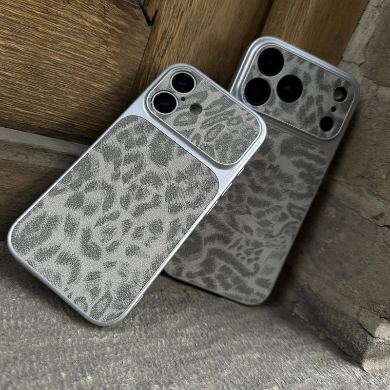 پلنگی طوسی مخملی Gray Leopard Velvet 4