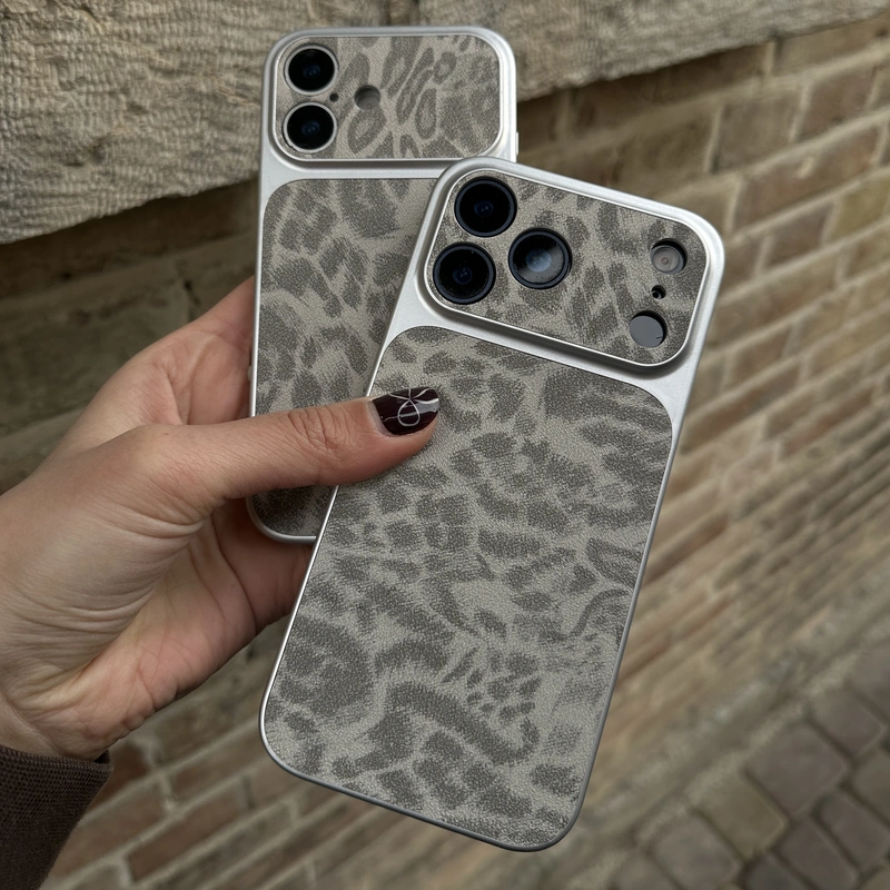 پلنگی طوسی مخملی Gray Leopard Velvet 5