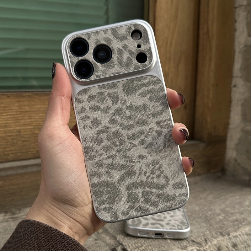 پلنگی طوسی مخملی Gray Leopard Velvet 6