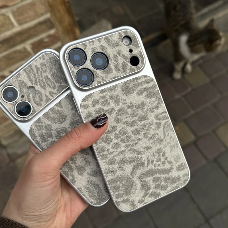 پلنگی طوسی مخملی Gray Leopard Velvet 7