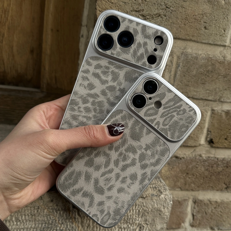 پلنگی طوسی مخملی Gray Leopard Velvet 8