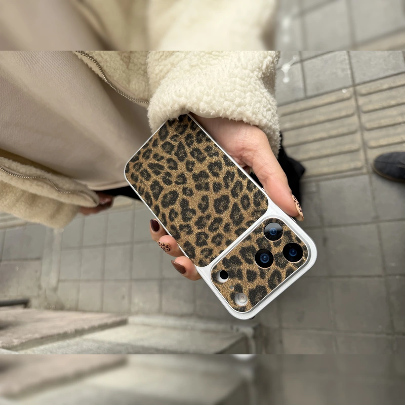 پلنگی متالیک فشن Metallic Leopard Fashion 4
