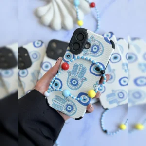 چشم نظر و دست حنا همراه بند Evil Eye And Hamsa With Strap 1