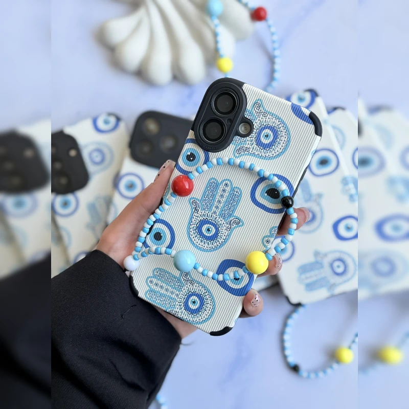 چشم نظر و دست حنا همراه بند Evil Eye And Hamsa With Strap 1