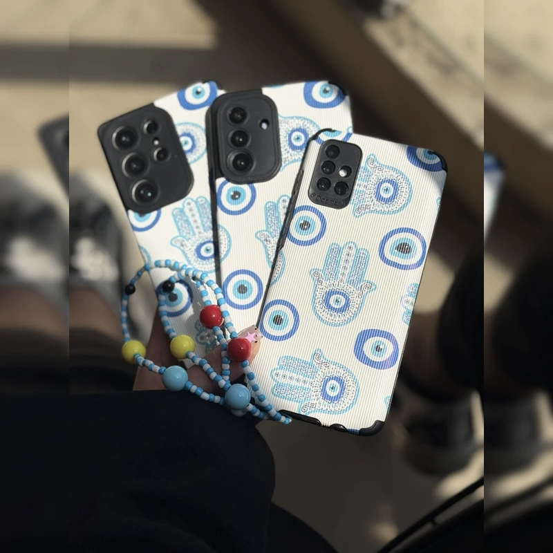 چشم نظر و دست حنا همراه بند Evil Eye And Hamsa With Strap 4