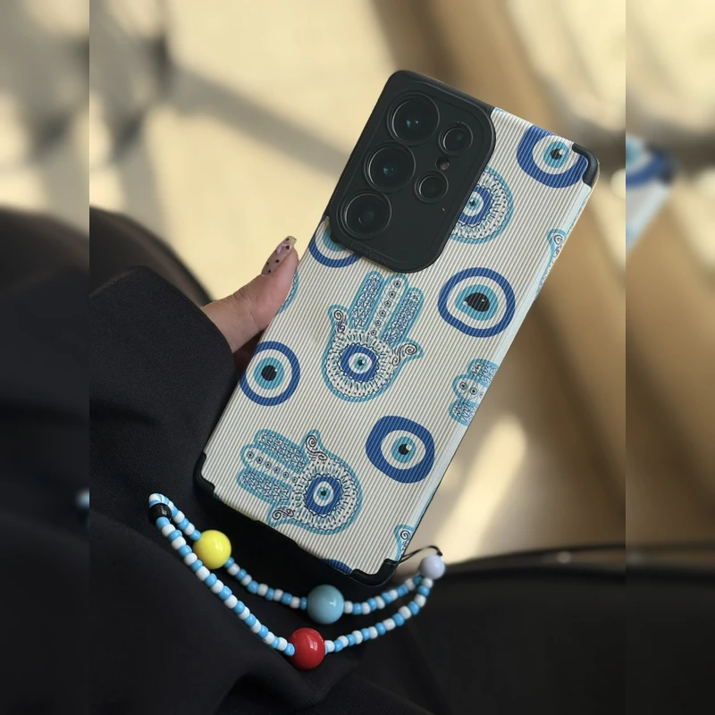 چشم نظر و دست حنا همراه بند Evil Eye And Hamsa With Strap 5