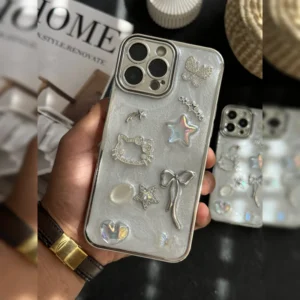 کیوت نگین دار ستاره و روبان Rhinestone Star And Bow Cute 1