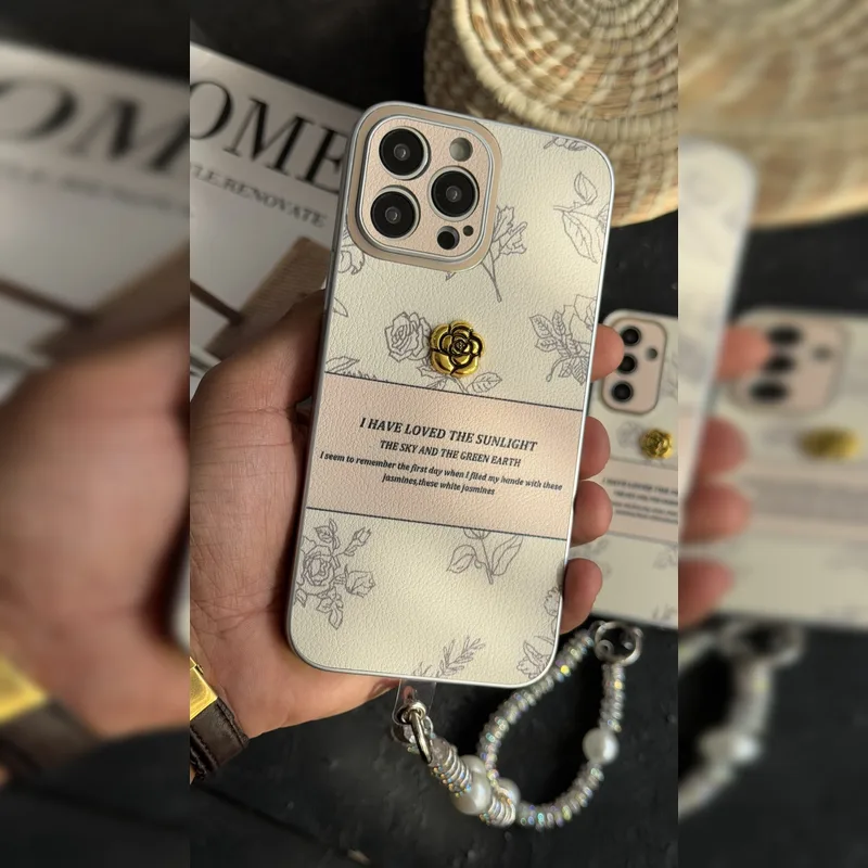 گل مینیمال گرین ارت محافظ لنز Green Earth Minimal Flower Lens Guard 1