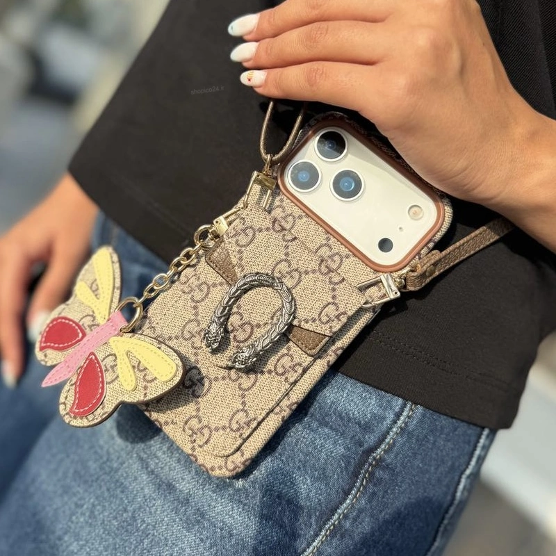 گوچی مار جاکارتی دار Gucci Snake Card Slot 4