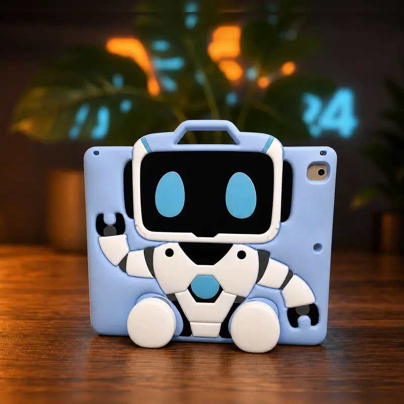 ربات هوشمند استندشود به همراه بند Smart Robot Tablet Case 2